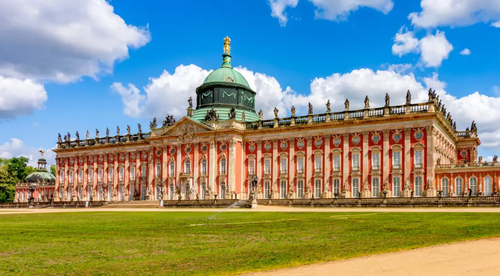 New Palace in Sanssouci Park, Potsdam Germany – Baroque architecture and popular tourist attraction near Berlin